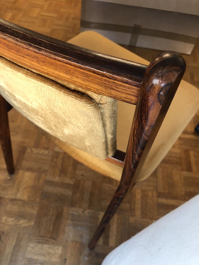 Palisander Stuhlen von Erling Torvits