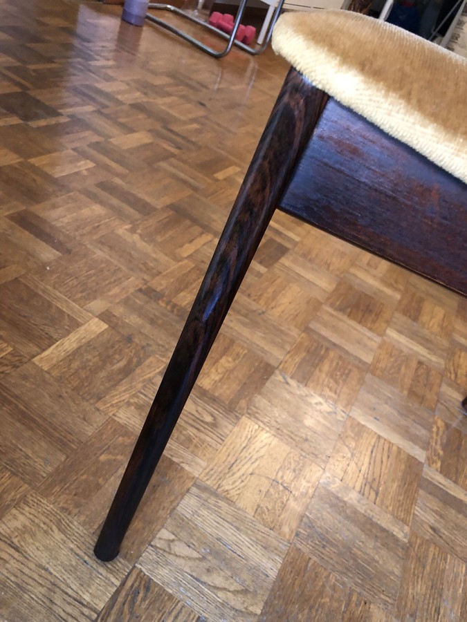 Palisander Stuhlen von Erling Torvits