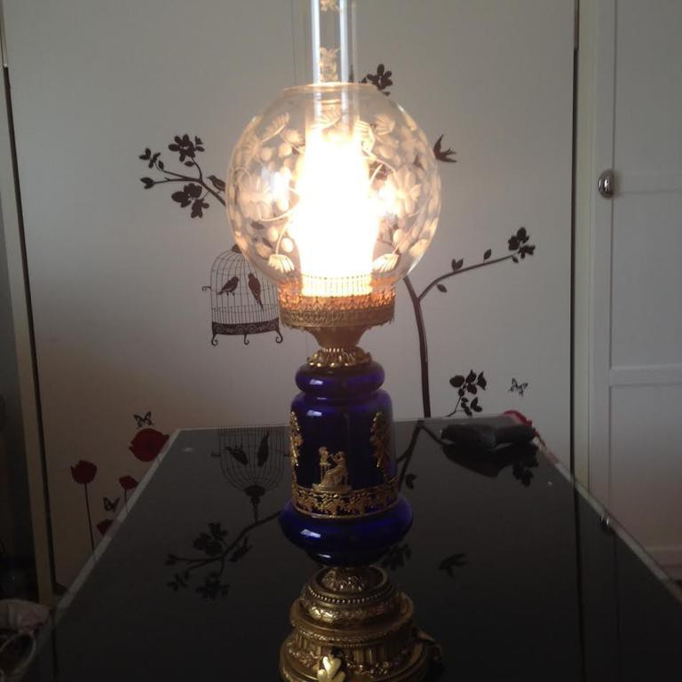 Vintage Tisch Lampe