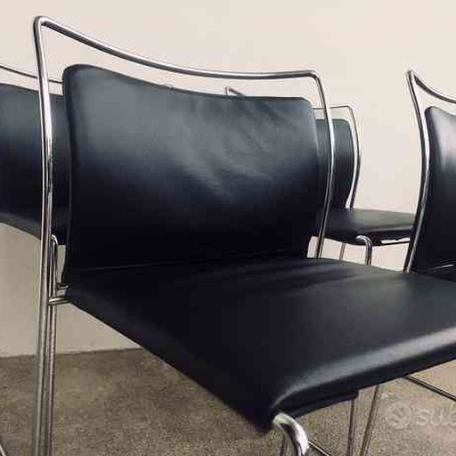 Vier Vintage Stuhlen Gavina
