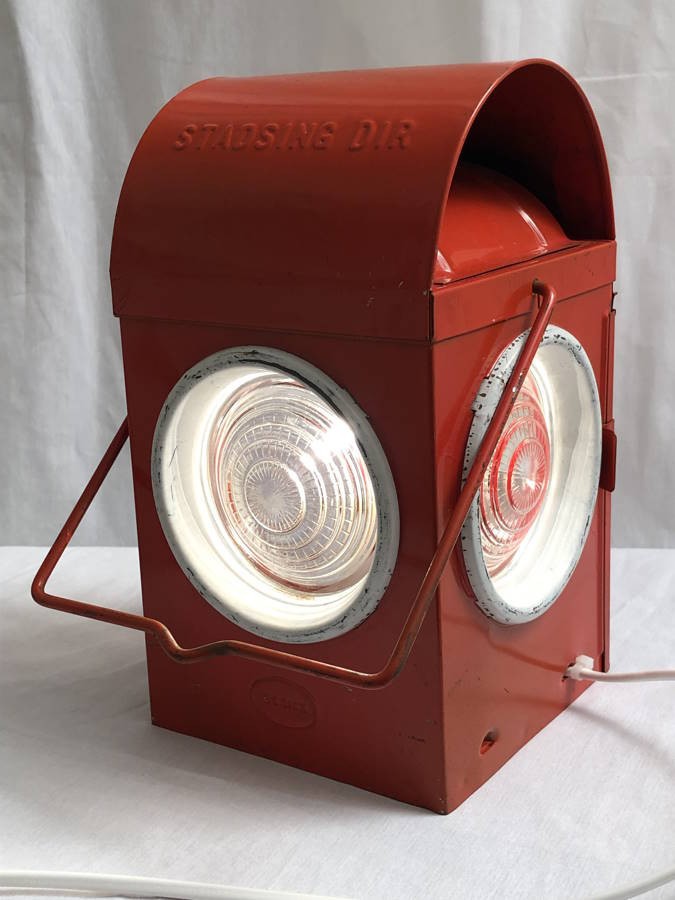 Vintage Eisenbahnlampe Lanterne