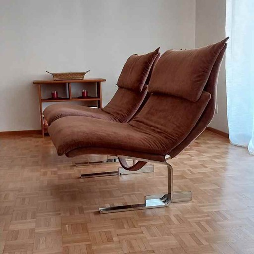 Onda Sessel von Giovanni Offredi für Saporiti