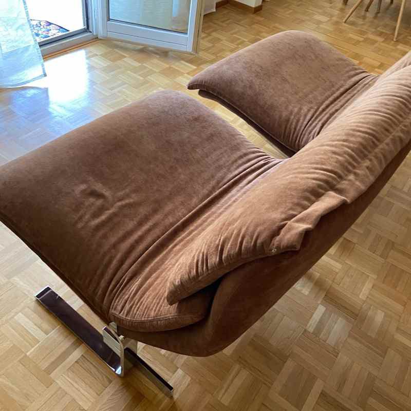 Onda Sessel von Giovanni Offredi für Saporiti